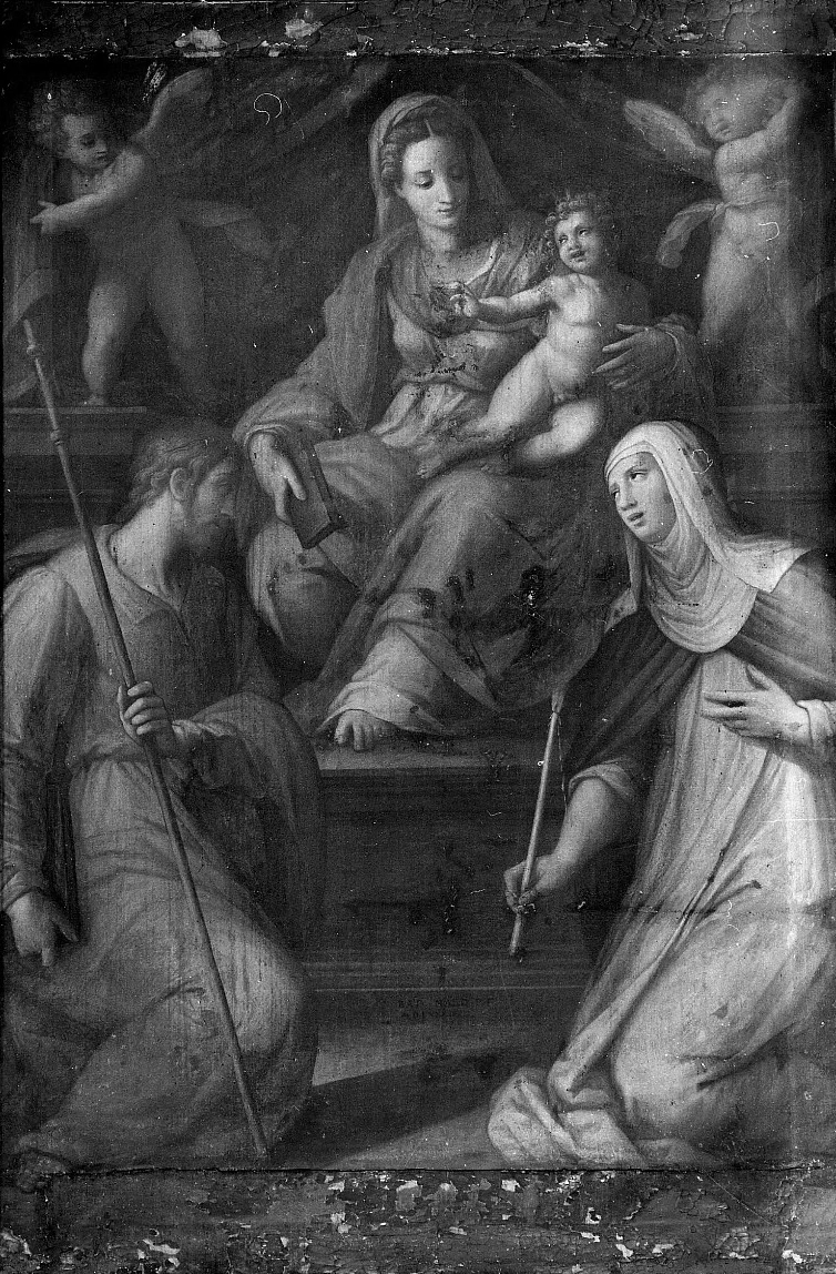 Madonna col Bambino e santi - Barberino di Mugello, Firenze